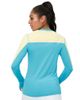 BloqUV BloqUV Women's Performance Quarter Zip Long Sleeve Crew Shirt for Sun and UV Protection - 2