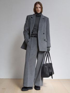 BLOSSOM H COMPANY LANA WIDE TUCK PANTS