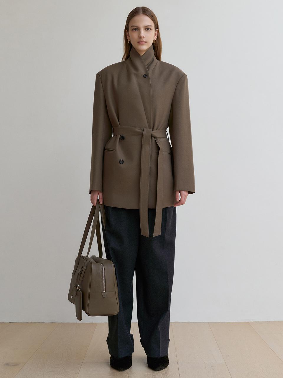 BLOSSOM H COMPANY PINI SHAWL COLLAR JACKET