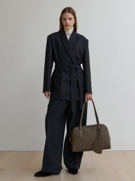 BLOSSOM H COMPANY PINI WIDE TUCK PANTS