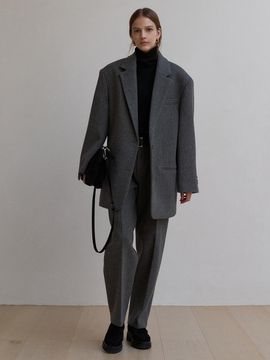 BLOSSOM H COMPANY RIVER WOOL PANTS