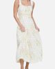 Blu Pepper Blu Pepper Floral Midi Dress - 3
