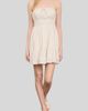 Blu Pepper Blu Pepper Stripe Ruffled Hem Strapless Dress - 1
