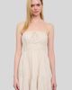 Blu Pepper Blu Pepper Stripe Ruffled Hem Strapless Dress - 4