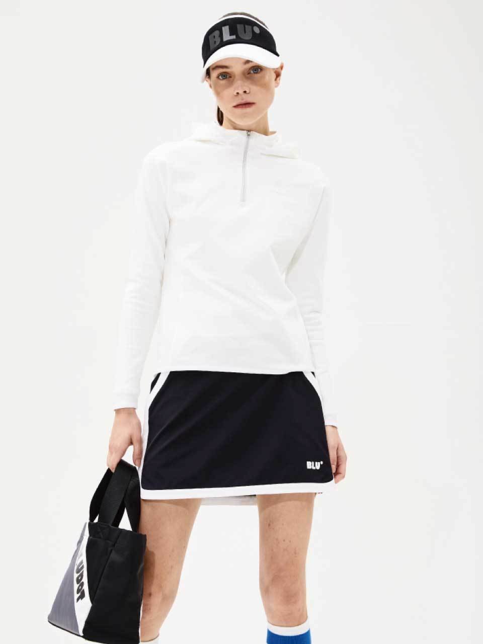 BLUDOT Rounding Hoodie (White)
