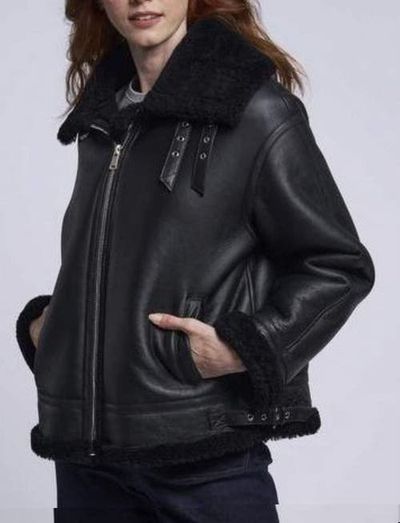 Blue Duck Blue Duck Moto Shearling Jacket