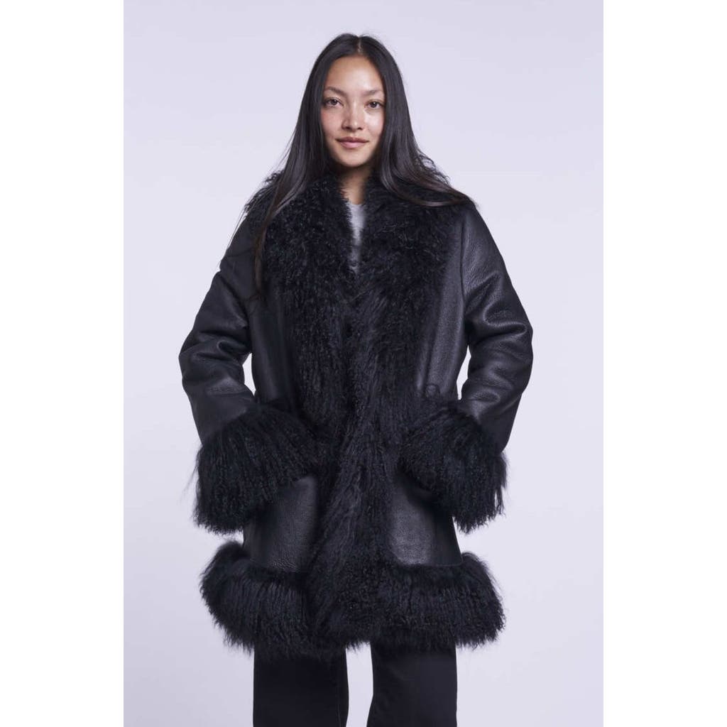 Blue Duck Blue Duck Tuxedo Shearling Jacket