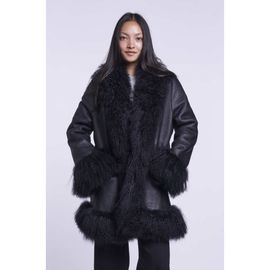 Blue Duck Blue Duck Tuxedo Shearling Jacket