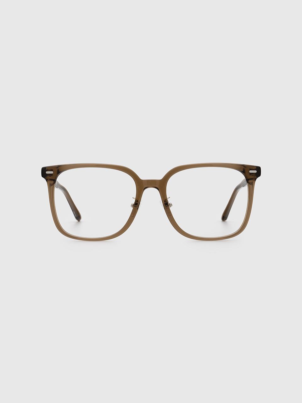 BLUE ELEPHANT Blue Light Blocking Unisex Crystal Frames [Brown]