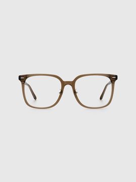 BLUE ELEPHANT Blue Light Blocking Unisex Crystal Frames [Brown]