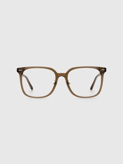 BLUE ELEPHANT Blue Light Blocking Unisex Crystal Frames [Brown]