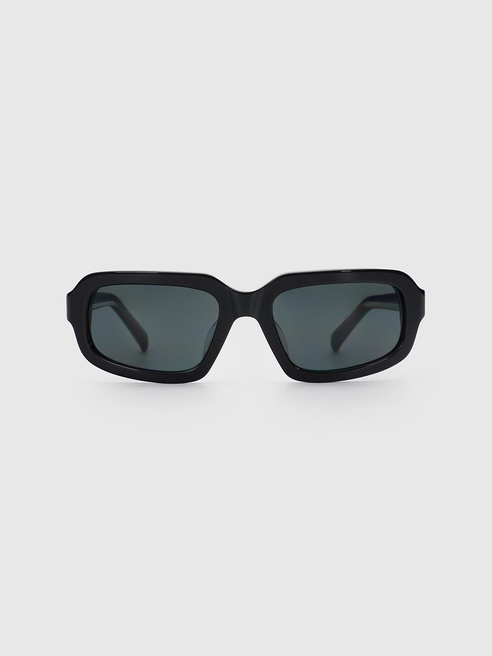 BLUE ELEPHANT Premium Acrylic UV-Resistant Sunglasses [Black]