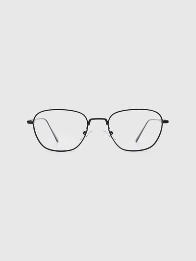 BLUE ELEPHANT Stainless Steel Blue Light Blocking Glasses [Black]