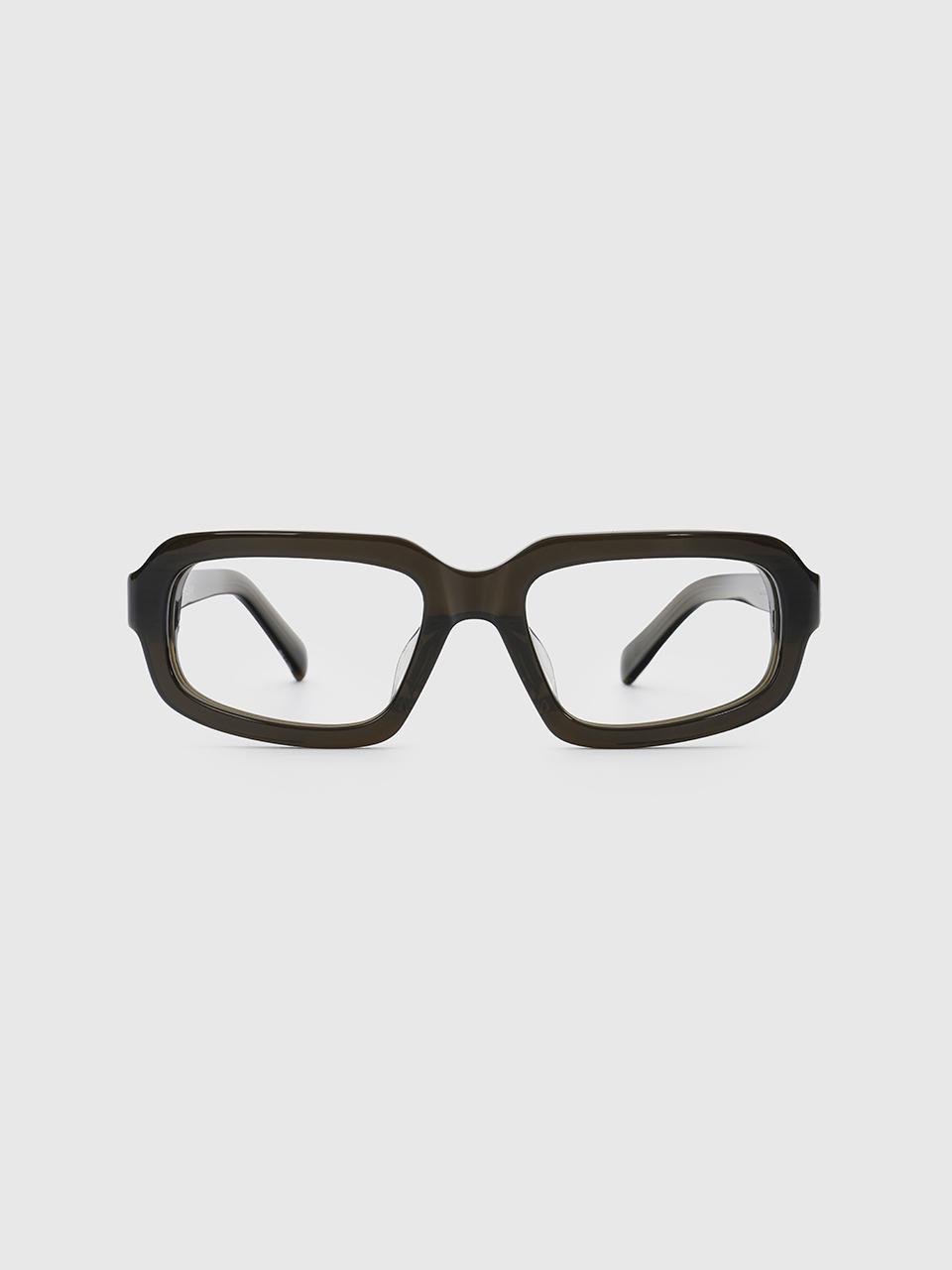 BLUE ELEPHANT TR-90 Acetate Stainless Steel Eyewear [Khaki]