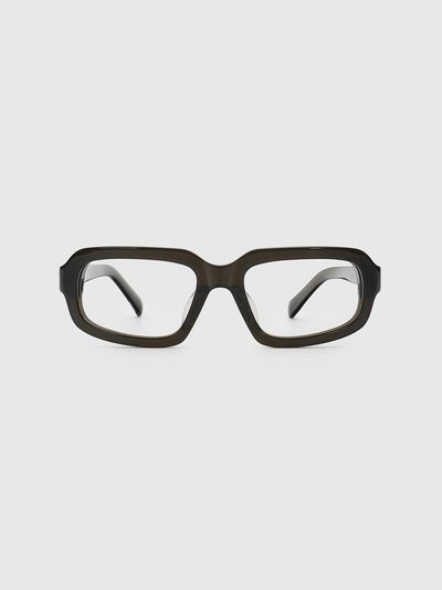 BLUE ELEPHANT TR-90 Acetate Stainless Steel Eyewear [Khaki]