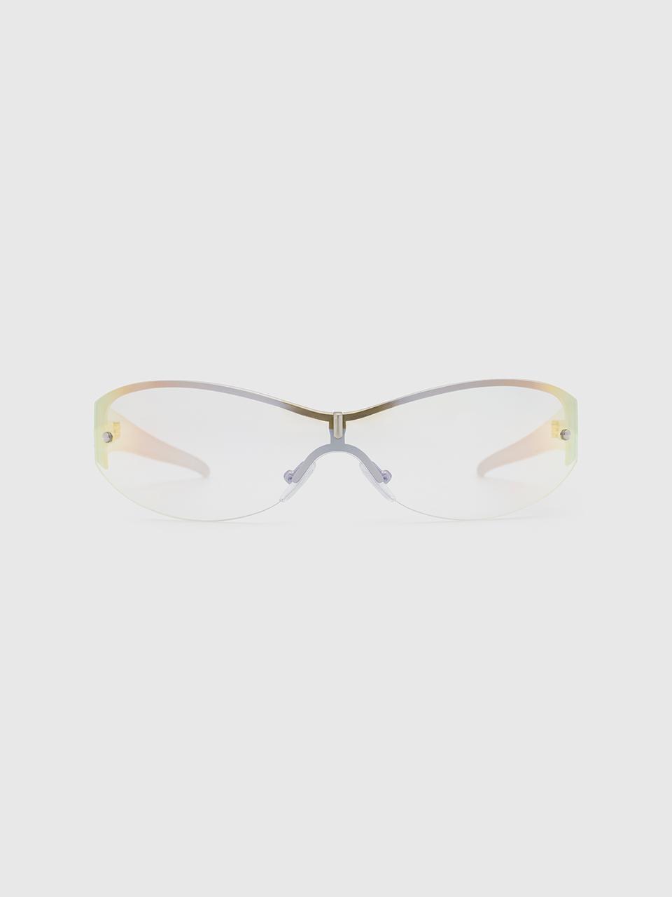 BLUE ELEPHANT WINNI Matte Sunglasses [White]