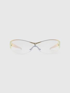 BLUE ELEPHANT WINNI Matte Sunglasses [White]
