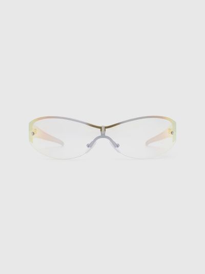 BLUE ELEPHANT WINNI Matte Sunglasses [White]