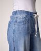 Blue Revival Blue Revival Liv Drawstring Wide Leg Jeans in San Marino - 6