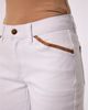 Blue Revival Blue Revival Sadie Mid Rise Wide Leg Jeans in White - 5