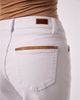 Blue Revival Blue Revival Sadie Mid Rise Wide Leg Jeans in White - 6
