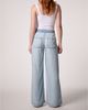 Blue Revival Blue Revival Scarlett Drawstring Utility Wide Leg Jeans in Brussels - 3