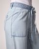 Blue Revival Blue Revival Scarlett Drawstring Utility Wide Leg Jeans in Brussels - 5