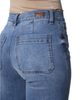 Blue Revival Blue Revival Waverly Mid Rise Wide Leg in Madrid - 5