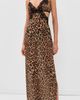 Bluebella Bluebella Julianne Long Chemise Leopard/Black - 2
