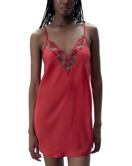 Bluebella Bluebella Lavanya Luxury Satin Short Chemise