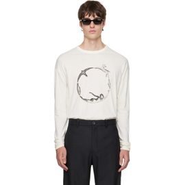 BLUEMARBLE BLUEMARBLE Off-White 'Circle of Life' Long-sleeve T-shirt