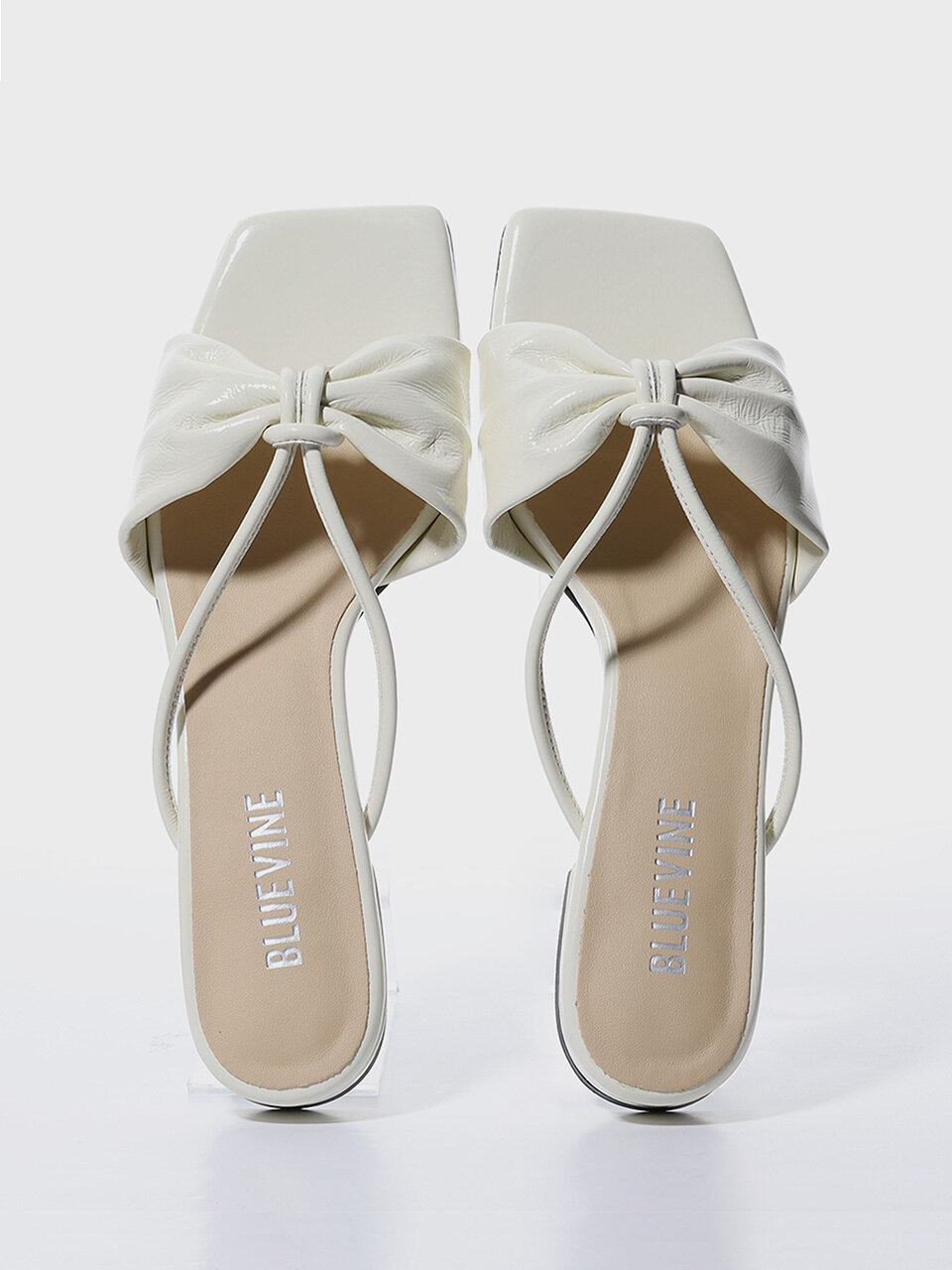 BLUEVINE Teri Slide Mules - Cream