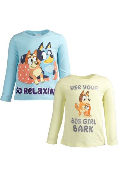 BLUEY BLUEY 2-Pack Long Sleeve Tees