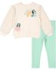 BLUEY BLUEY 2-Piece Fleece Sweatshirt and Leggings Set - 1