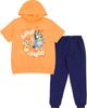 BLUEY BLUEY 2-Piece Hooded Tee and Joggers Set - 1