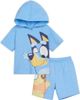 BLUEY BLUEY 2-Piece Hooded Tee and Shorts Set - 1