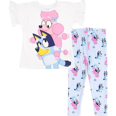 BLUEY BLUEY 2-Piece T-Shirt and Pants Set