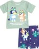 BLUEY BLUEY 2-Piece Tee and Bike Shorts Set - 1