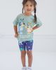 BLUEY BLUEY 2-Piece Tee and Bike Shorts Set - 3