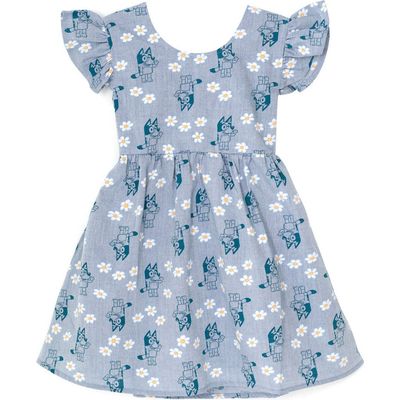 BLUEY BLUEY Chambray Dress