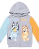 BLUEY BLUEY Fleece Zip-Up Hoodie - 1