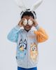BLUEY BLUEY Fleece Zip-Up Hoodie - 4