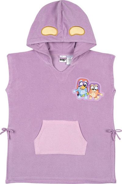 BLUEY BLUEY Hooded Swimwear Cover-Up