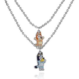 BLUEY BLUEY Layered Pendant Necklace