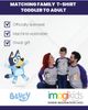 BLUEY BLUEY Long Sleeve Raglan Tee - 4