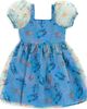 BLUEY BLUEY Short Sleeve Party Tutu Dress - 1