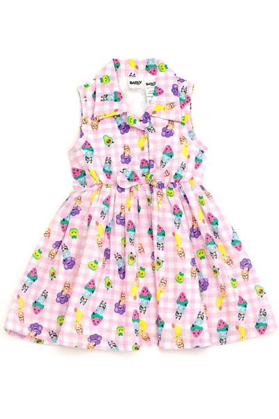 BLUEY BLUEY Sleeveless Flare Dress