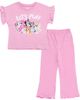 BLUEY BLUEY T-Shirt and Ribbed Flare Pants Set - 1