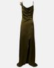Blumarine Blumarine AppliquÃ© satin gown - 1
