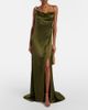 Blumarine Blumarine AppliquÃ© satin gown - 2